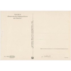 Thorn. Mauerreste des Ordensschlosses mit Danzker