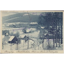 Riesengebirge. Mittel-Schreiberhau, Blick zum Handwerker-Erholungsheim