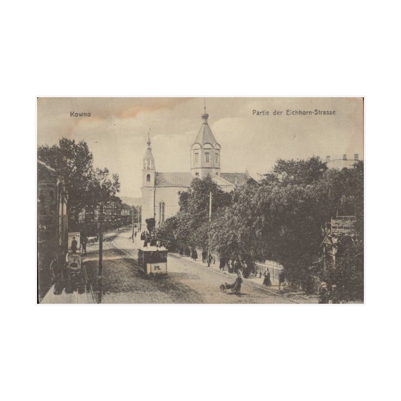 Kowno Partie der Eichhorn-Strasse