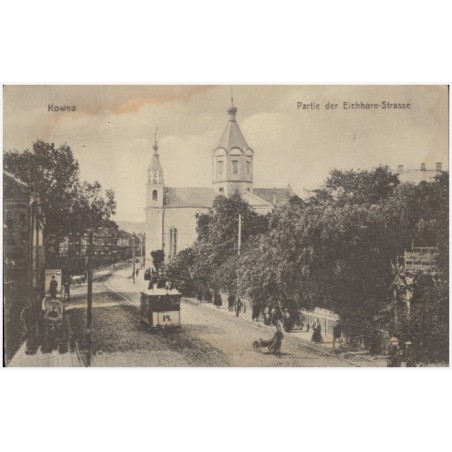 Kowno Partie der Eichhorn-Strasse