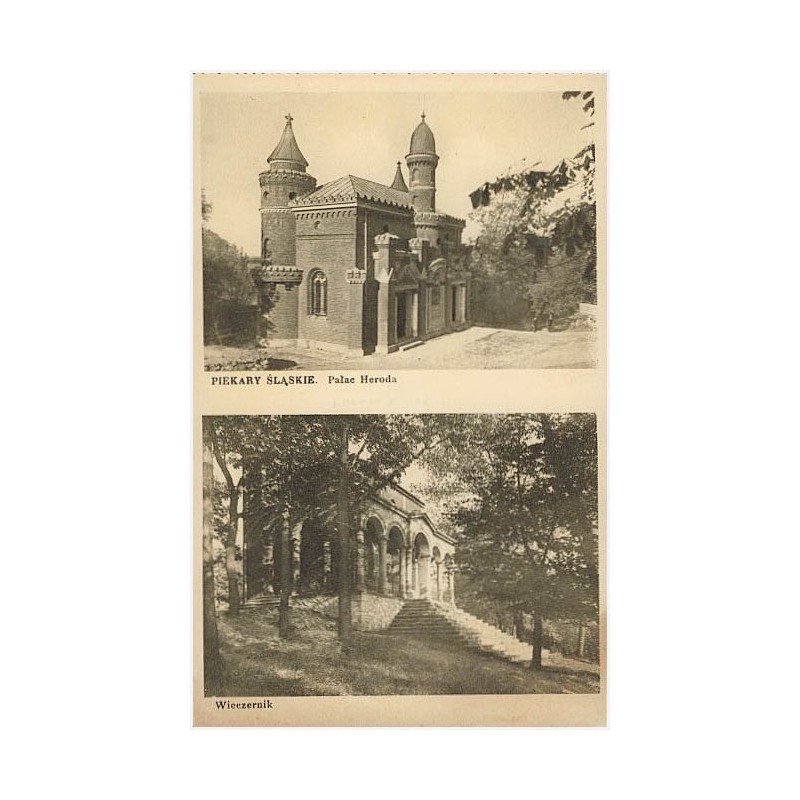Piekary Śląskie. Pałac Heroda. Wieczernik / Rewers: Fot. Pietruszka, Piekary Śląskie