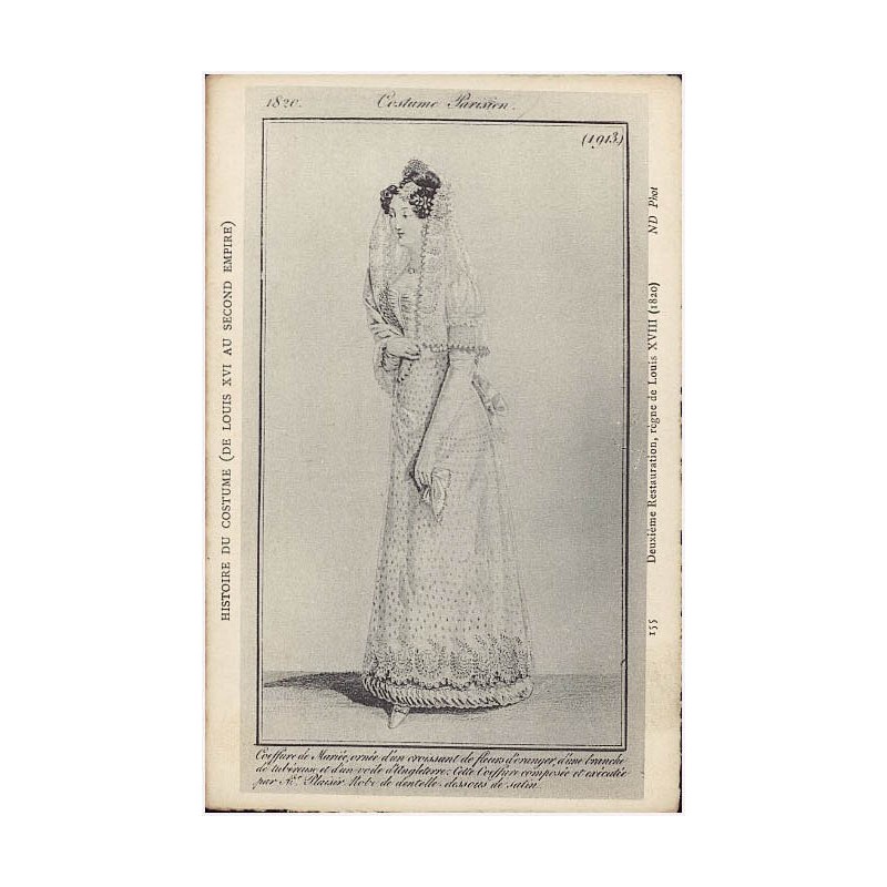 155. Deuxième Restauration, règne de Louis XVIII (1820)