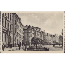 Teschen, Oberschlesien. Bahnhofstrasse.