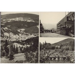 Szczyrk. Wyciąg krzesełkowy na Skrzyczne. Dom Wycieczkowy PTTK. Nad Żylicą. fot. J. Siudecki