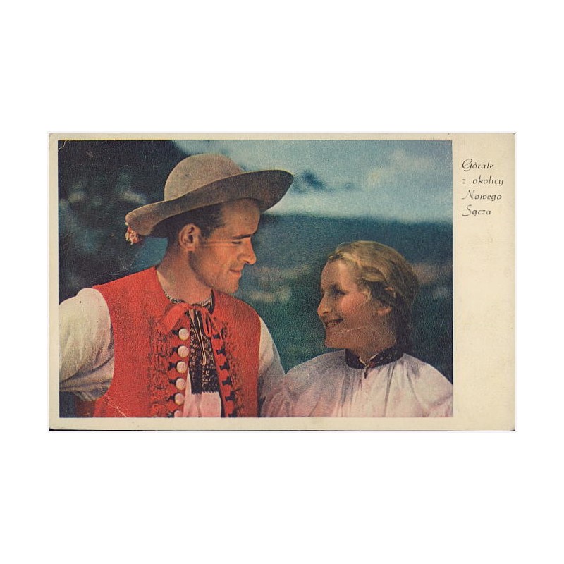 Górale z okolicy Nowego Sącza