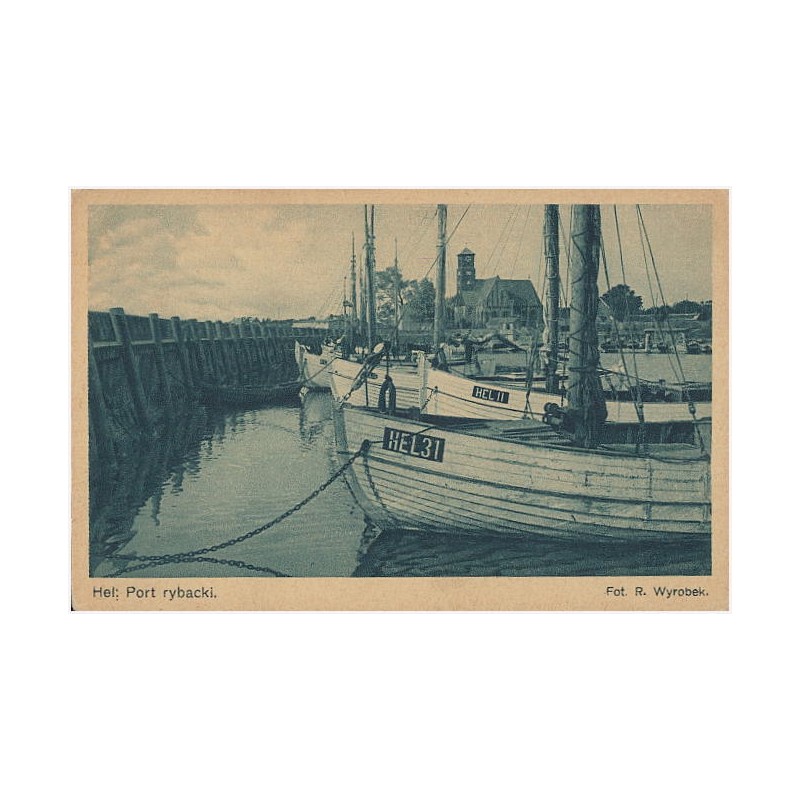 Hel: Port rybacki. Fot. R. Wyrobek