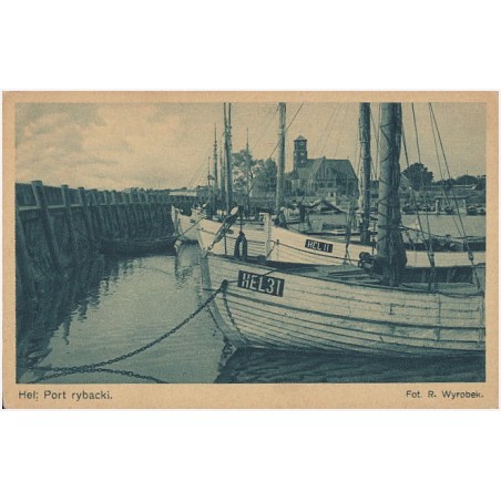 Hel: Port rybacki. Fot. R. Wyrobek