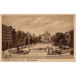Poznań. Gmach P.K.O. - Plac Wolności