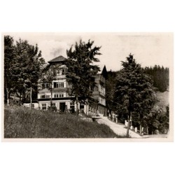 Hotel zum Weissen Rössel. Brückenberg i. Rsgb. Teleph. 64 Bes.: Conrad Schatz