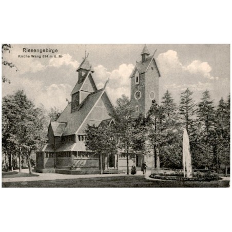 Riesengebirge. Kirche Wang 874 m. ü. M.