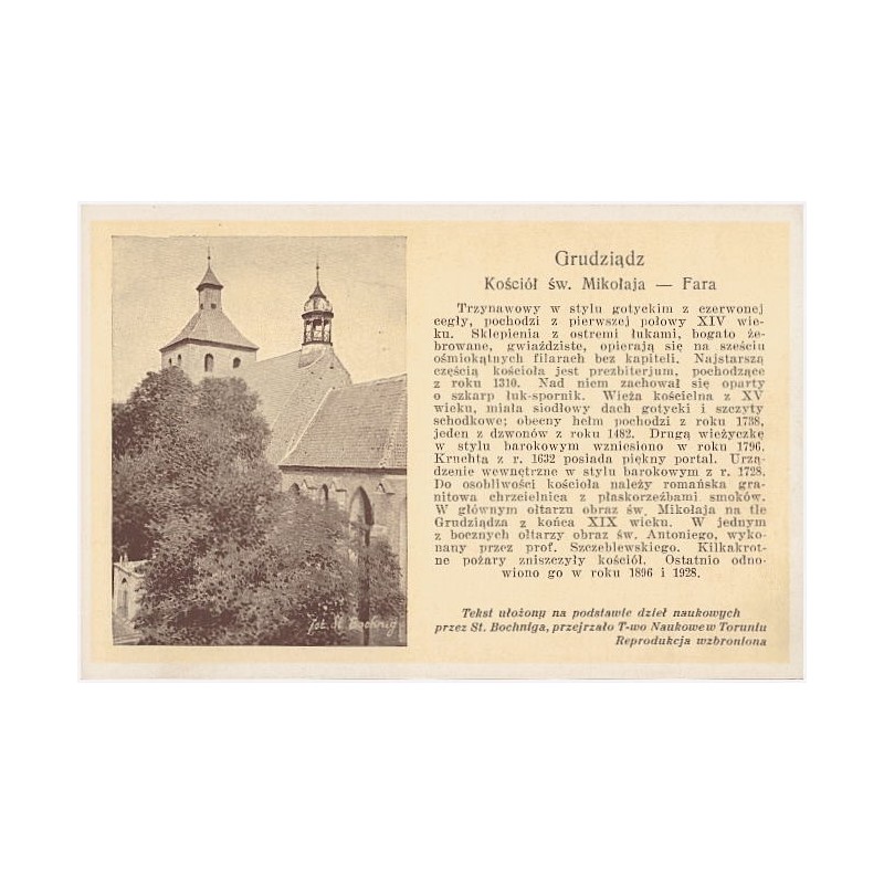 Grudziądz. Kościół św. Mikołaja - Fara [...]