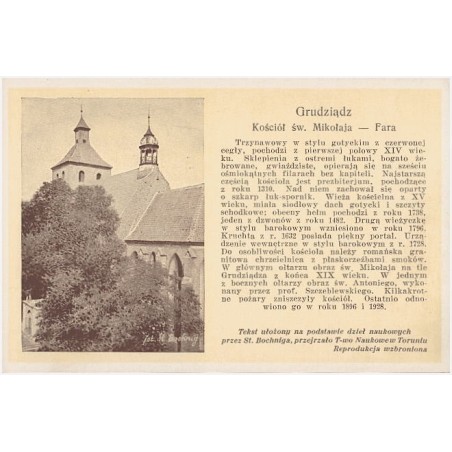 Grudziądz. Kościół św. Mikołaja - Fara [...]