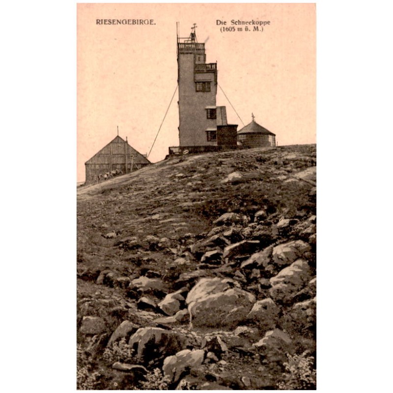 Riesengebirge. Die Schneekoppe (1605 m ü. M.)