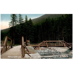 Riesengebirge. Eingang zum Weisswassergrund.