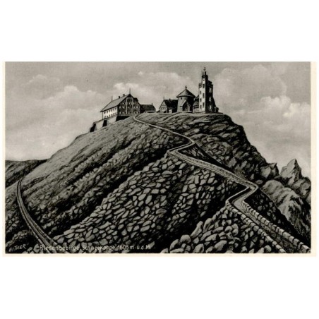 Riesengebirge. Schneekoppe 1605 m ü. d. M.
