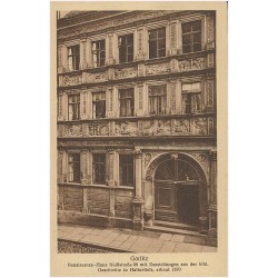 Görlitz. Renaissance-Haus Neißstraße 29 mit Darstellungen aus der bibl. [...]