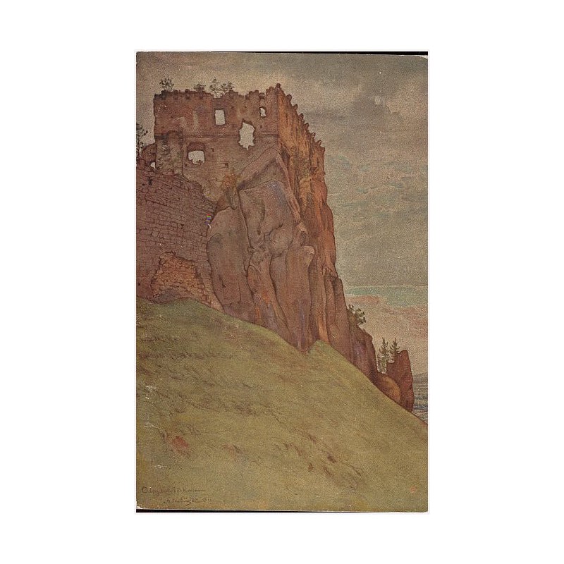 Odrzykoń - baszta. M. Trzebiński