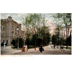 Görlitz. Promenade mit Ständehaus und Portikus