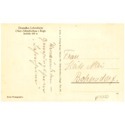 Deutsches Lehrerheim Ober-Schreiberhau i. Rsgb. Seehöhe 650 m