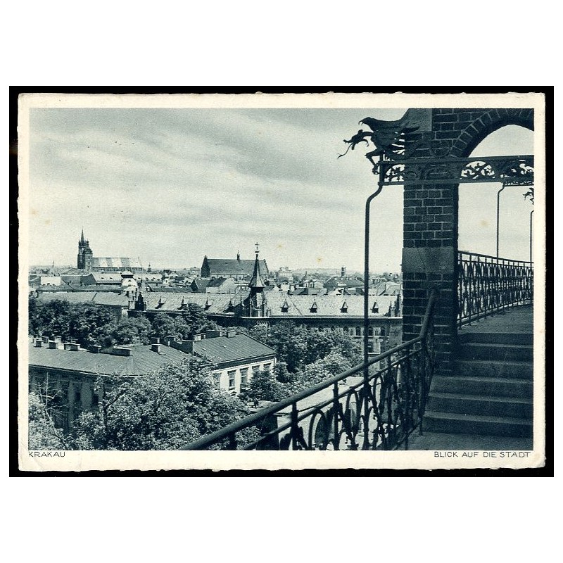 Krakau Blick auf die Stadt