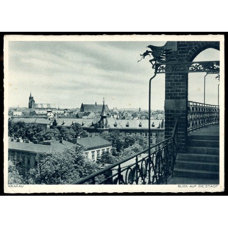 Krakau Blick auf die Stadt