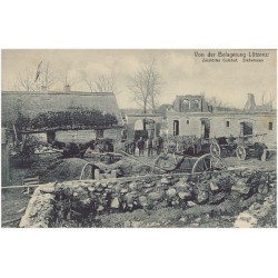 Von der Belagerung Lötzens: Zerstörter Gutshof. Staßwinnen