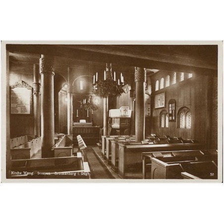 Kirche Wang. Inneres. Brückenberg i. Rsgb. 50