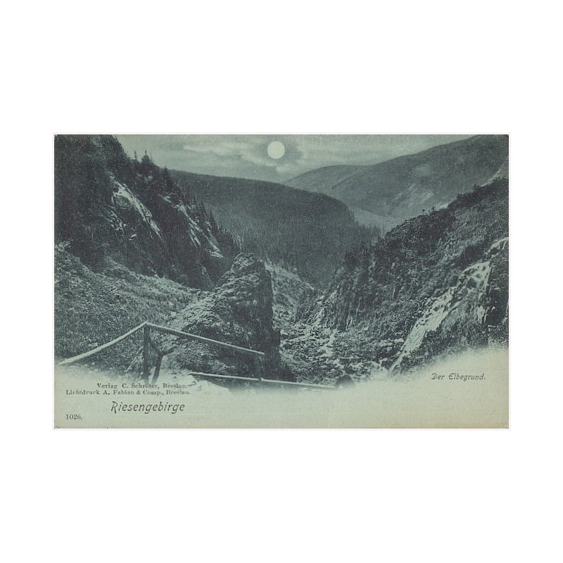 Riesengebirge. Der Elbegrund