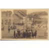 Russische Gefangene legen morsche Giebel nieder. Marktplatz in Domnau (Ostpr.) 127