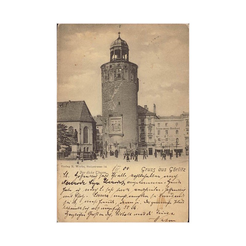 Gruss aus Görlitz. Der dicke Thurm