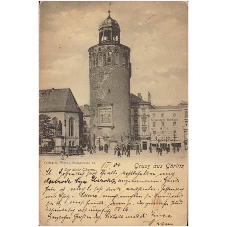 Gruss aus Görlitz. Der dicke Thurm