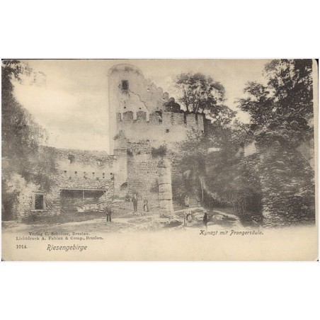 Riesengebirge. Kynast mit Prangersäule