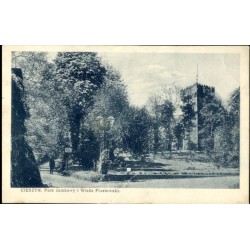 Cieszyn. Park zamkowy i Wieża Piastowska. / Rewers: Fot. A. Błahut, Cieszyn.