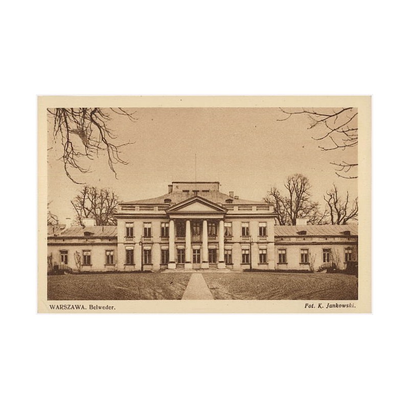 Warszawa. Belweder. Fot. K. Jankowski