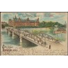 Gruss aus Breslau. Lessingbrücke u. Regierungsgebäude