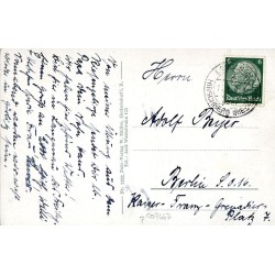 Riesengebirge (westl.). Jugendkammhaus m. Spindlerbaude. Schneegrubenbaude. Reifträgerbaude. Peterbaude. Burgruine Kynast. Alte
