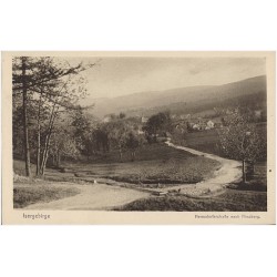 Isergebirge. Hernsdorferstraße nach Flinsberg