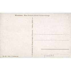 Warszawa. Most Księcia Józefa Poniatowskiego. No. 39. Pinx. T. Cieślewski