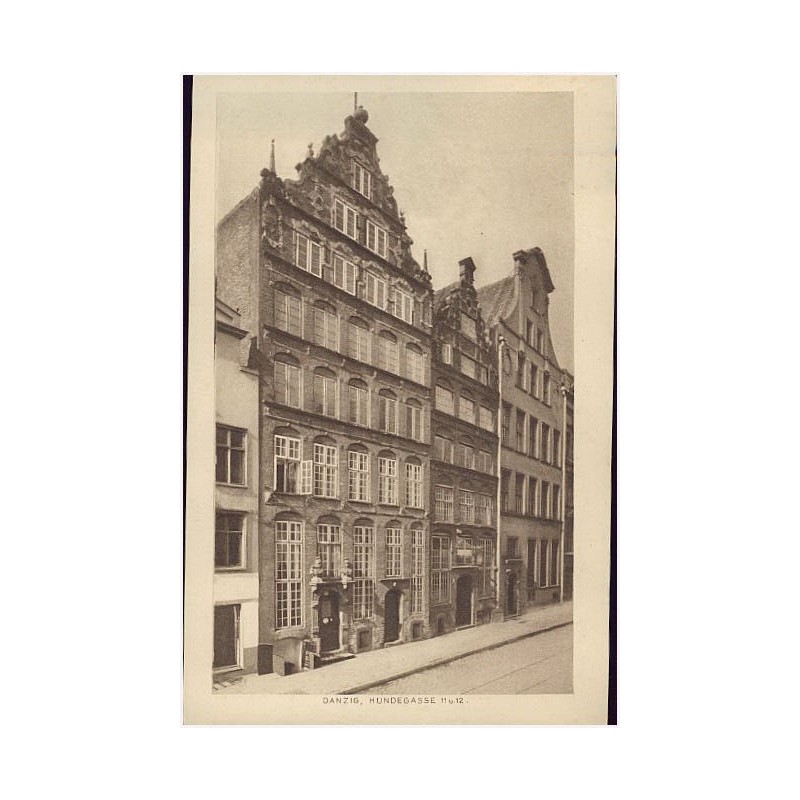 Danzig, Hundegasse 11 u. 12. [...]
