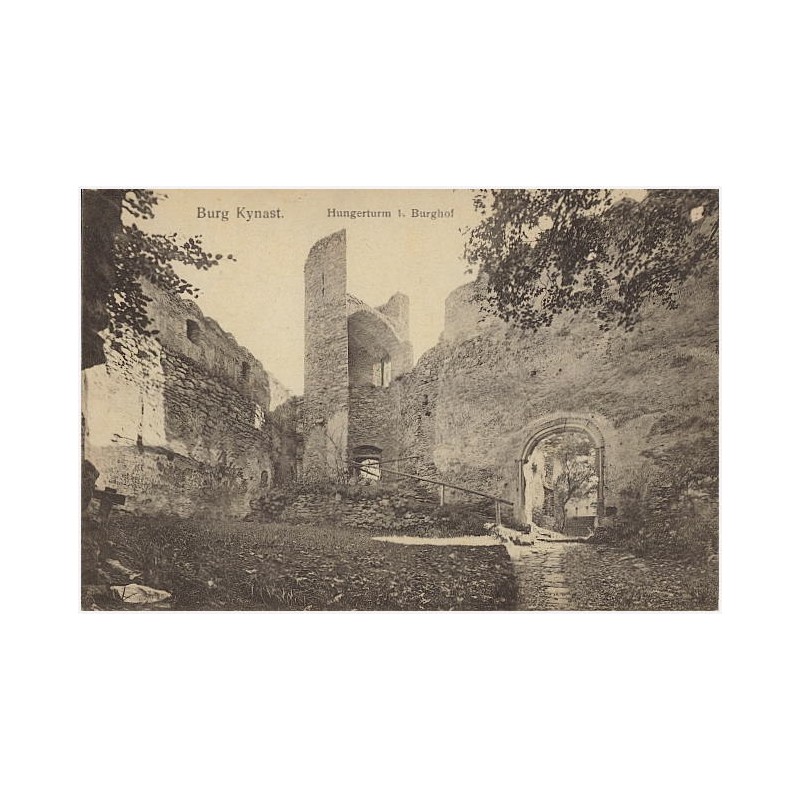 Burg Kynast. Hungerturm 1. Burghof