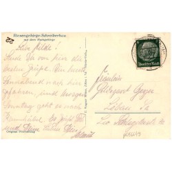 Schreiberhau mit dem Hochgebirge Silesia 4101 / Rewers: Riesengebirge-Schreiberhau mit dem Hochgebirge