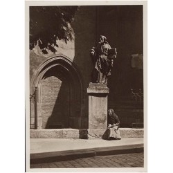 Lwów. Katedra Łac., Stare Wejście Gotyckie. Fot. Prof. A. Lenkiewicz