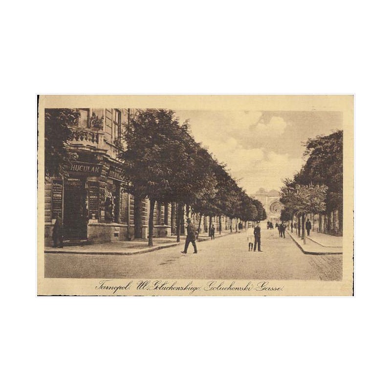 Tarnopol. Ul. Gołuchowskiego. Gołuchowski-Gasse