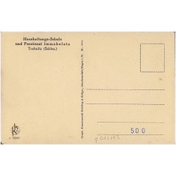 Kapelle (Chor). Haushaltungs-Schule und Pensionat Immakulata Trebnitz (Schles.)