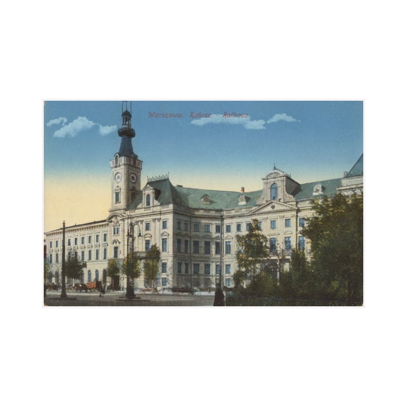 Warszawa. Ratusz. — Rathaus