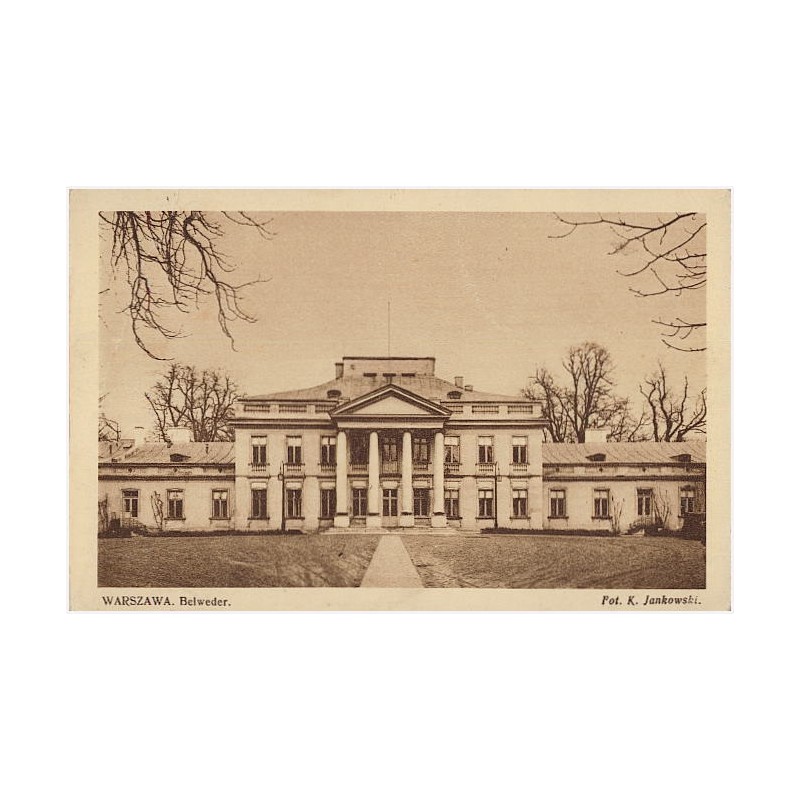 Warszawa. Belweder. Fot. K. Jankowski