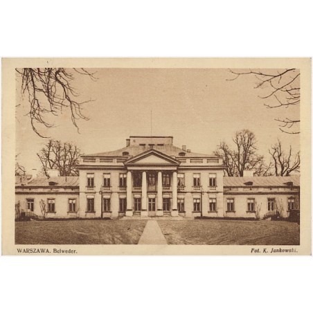 Warszawa. Belweder. Fot. K. Jankowski