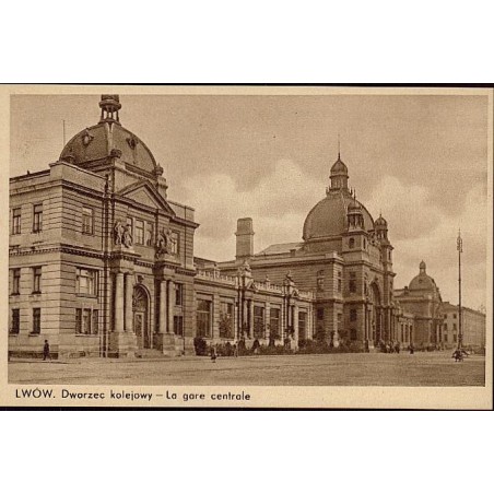 Lwów. Dworzec kolejowy - La gare centrale
