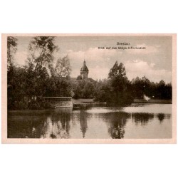 Breslau. Blick auf das Südpark-Restaurant