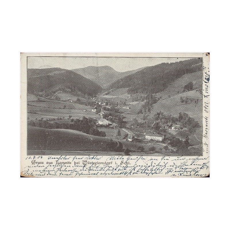 Gruss aus Lomnitz bei Wüstegiersdorf i. Schl